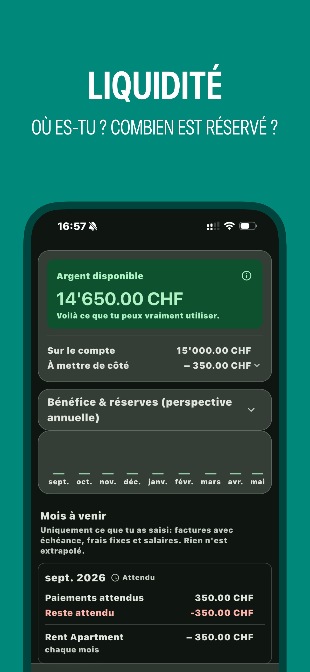 Liquidités : argent disponible, ce qu'il faut mettre de côté et les mois à venir